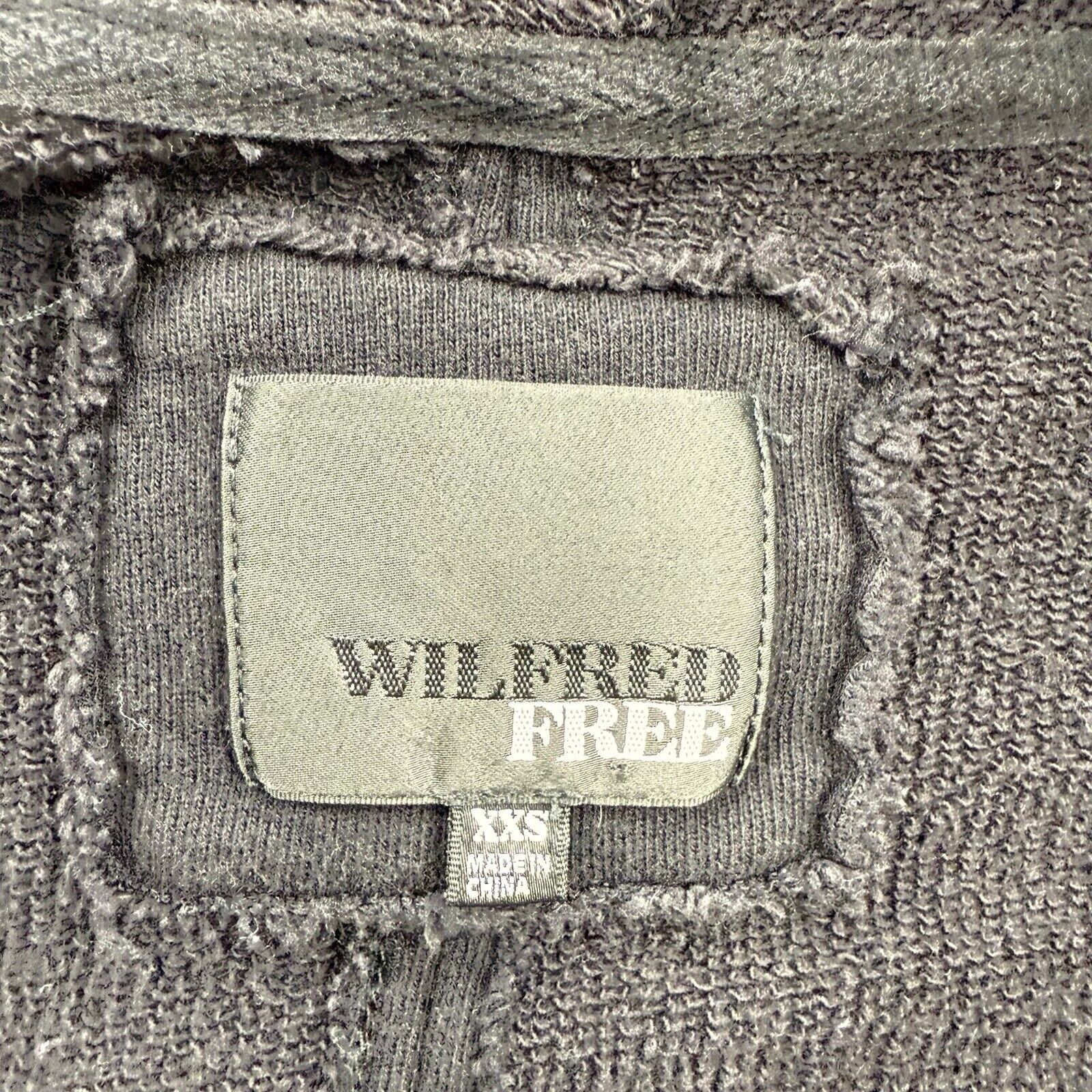 Aritzia Wilfred Free Black Cocoon Rousseau Sweater Women Xxs Black Cotton. — image 5 of 8